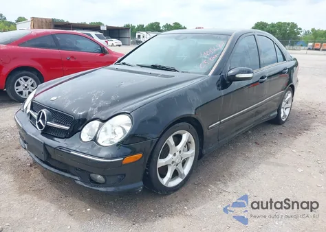 2007 Mercedes-Benz C 230 Sport from USA, damaged, VIN WDBRF52HX7F907706